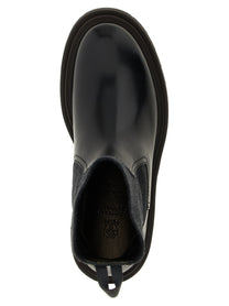 BRUNELLO CUCINELLI - BRUNELLO CUCINELLI - Precious Loop Detail ankle boots - Women’s Shoes