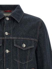 BRUNELLO CUCINELLI - BRUNELLO CUCINELLI - Denim jacket - Men’s Outerwear