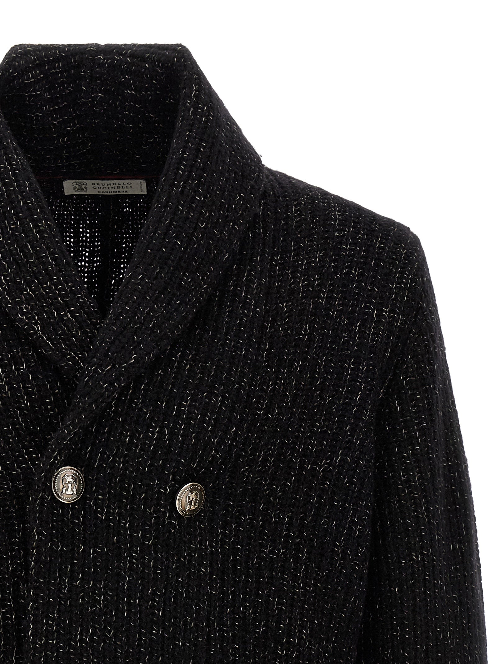 BRUNELLO CUCINELLI - BRUNELLO CUCINELLI - Double-breasted cardigan - Men’s Knitwear