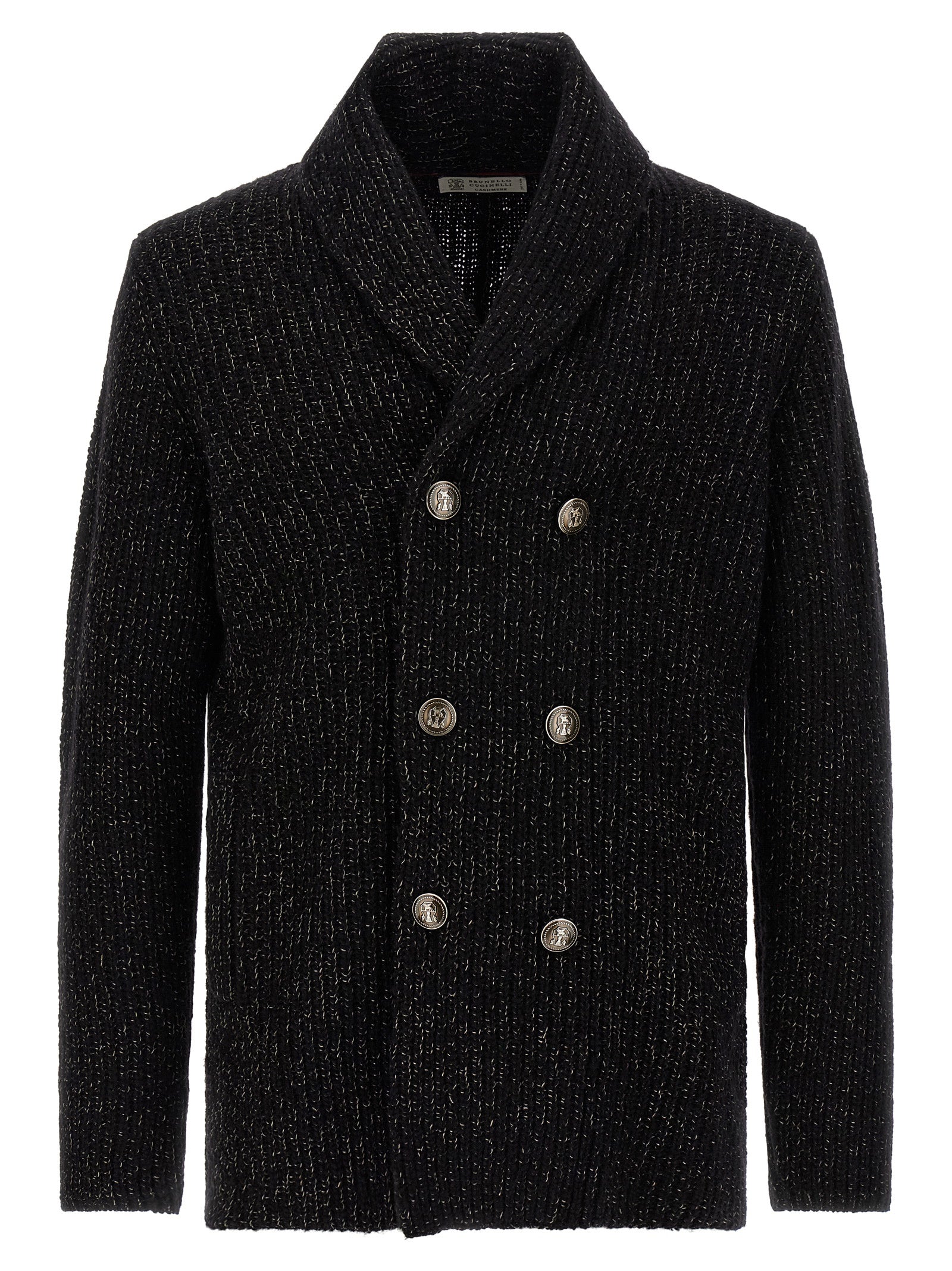 BRUNELLO CUCINELLI - BRUNELLO CUCINELLI - Double-breasted cardigan - Men’s Knitwear