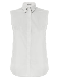 BRUNELLO CUCINELLI - BRUNELLO CUCINELLI - Monile Shirt - Women’s Tops
