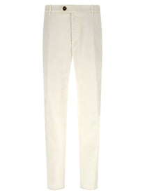 BRUNELLO CUCINELLI - BRUNELLO CUCINELLI - American Pima Cotton pants - Men’s Pants