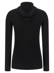 BRUNELLO CUCINELLI - BRUNELLO CUCINELLI - Monile hooded sweater - Women’s Knitwear