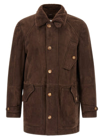 BRUNELLO CUCINELLI - BRUNELLO CUCINELLI - Parka model sheepskin jacket - Men’s Outerwear