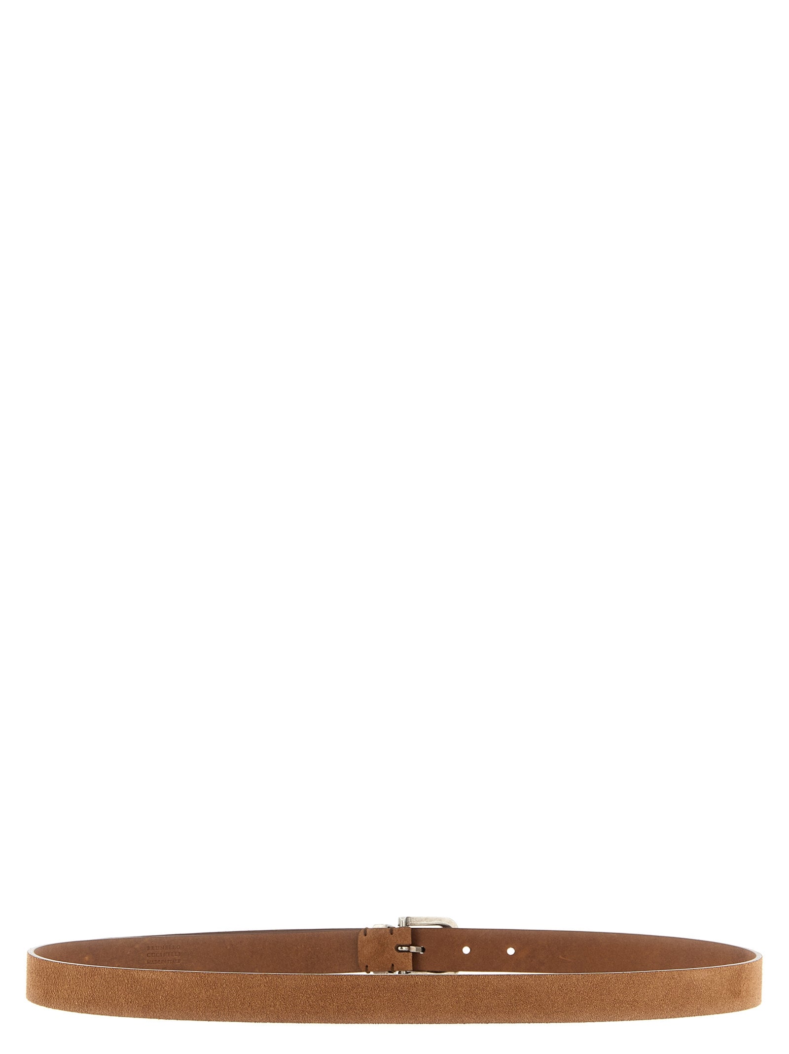 BRUNELLO CUCINELLI - BRUNELLO CUCINELLI - Suede belt - Men’s Accessories