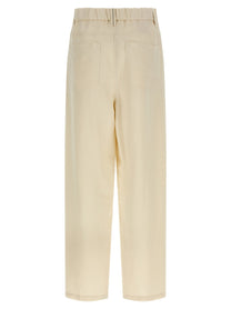 BRUNELLO CUCINELLI - BRUNELLO CUCINELLI - Linen trousers - Women’s Pants