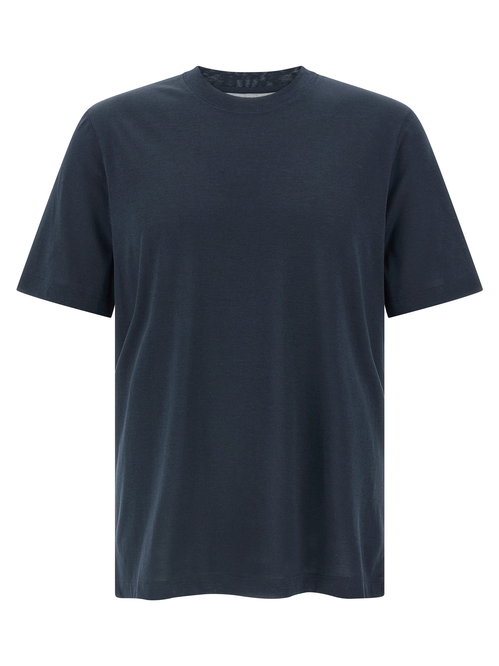 BRUNELLO CUCINELLI - BRUNELLO CUCINELLI - Silk t-shirt - Men’s Tops