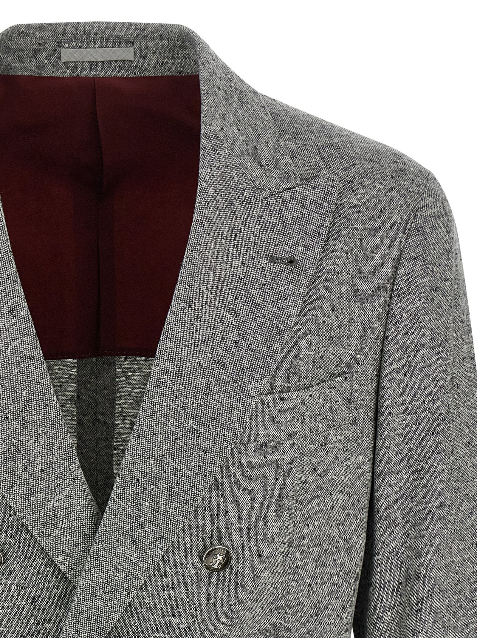 BRUNELLO CUCINELLI - BRUNELLO CUCINELLI - Grisaille blazer - Men’s Clothing