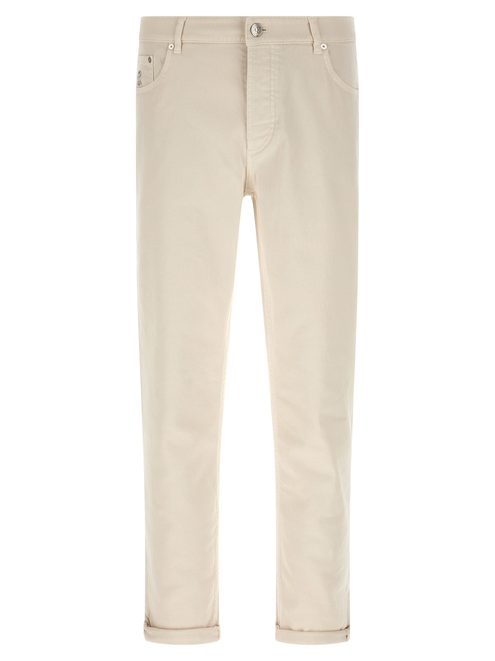 BRUNELLO CUCINELLI - BRUNELLO CUCINELLI - Comfort cotton jeans - Men’s Bottoms