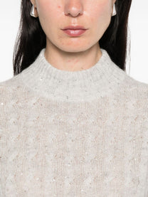 Brunello Cucinelli - Brunello Cucinelli Sweaters Grey - Topwear