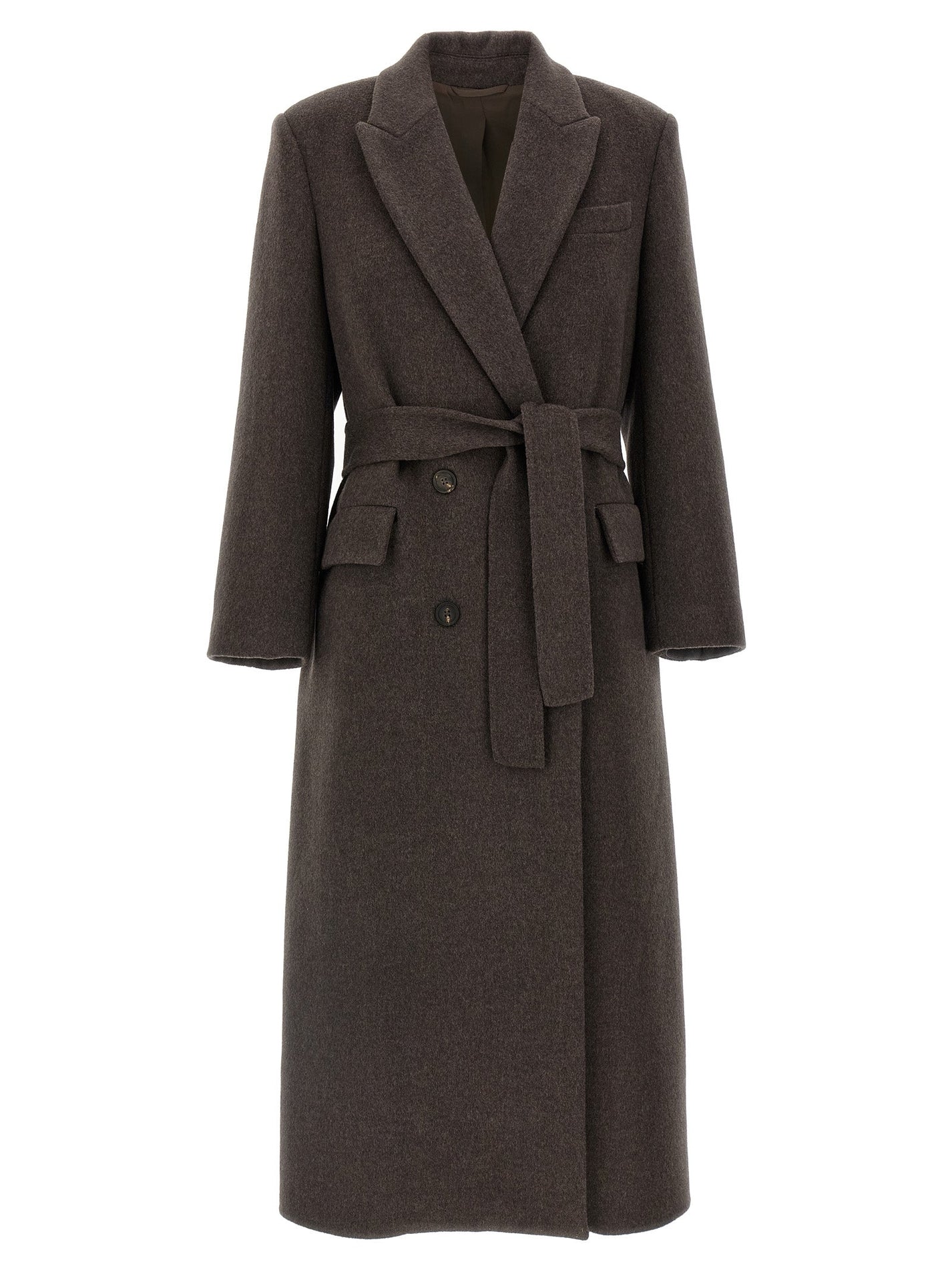 BRUNELLO CUCINELLI - BRUNELLO CUCINELLI - ’Double’ coat - Women’s Outerwear