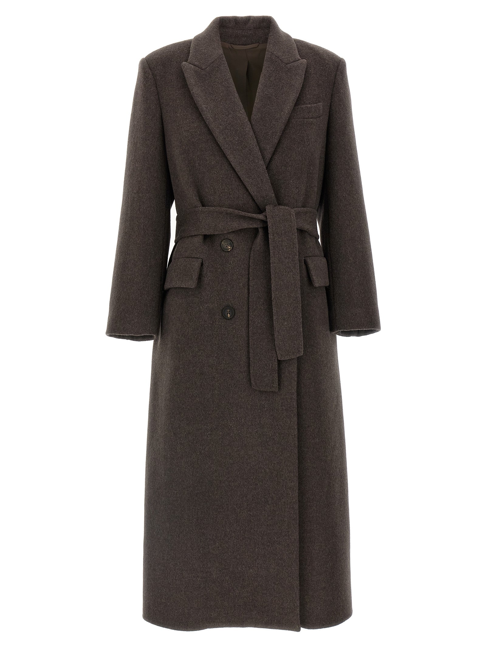 BRUNELLO CUCINELLI - BRUNELLO CUCINELLI - ’Double’ coat - Women’s Outerwear