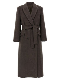 BRUNELLO CUCINELLI - BRUNELLO CUCINELLI - ’Double’ coat - Women’s Outerwear