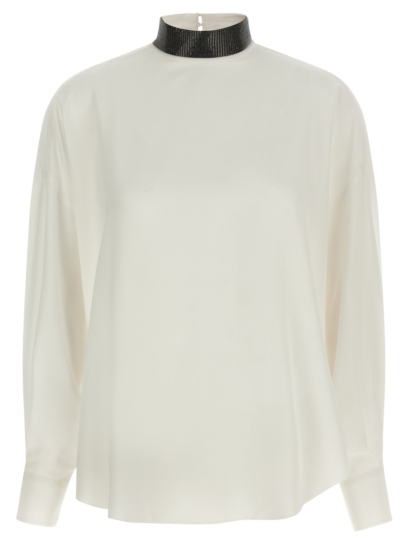 BRUNELLO CUCINELLI - BRUNELLO CUCINELLI - Silk blouse - Women’s Tops