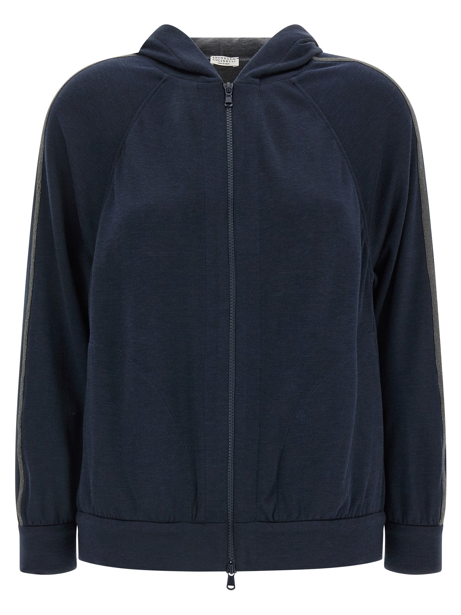 BRUNELLO CUCINELLI - BRUNELLO CUCINELLI - Monile hoodie - Women’s Sweatshirts
