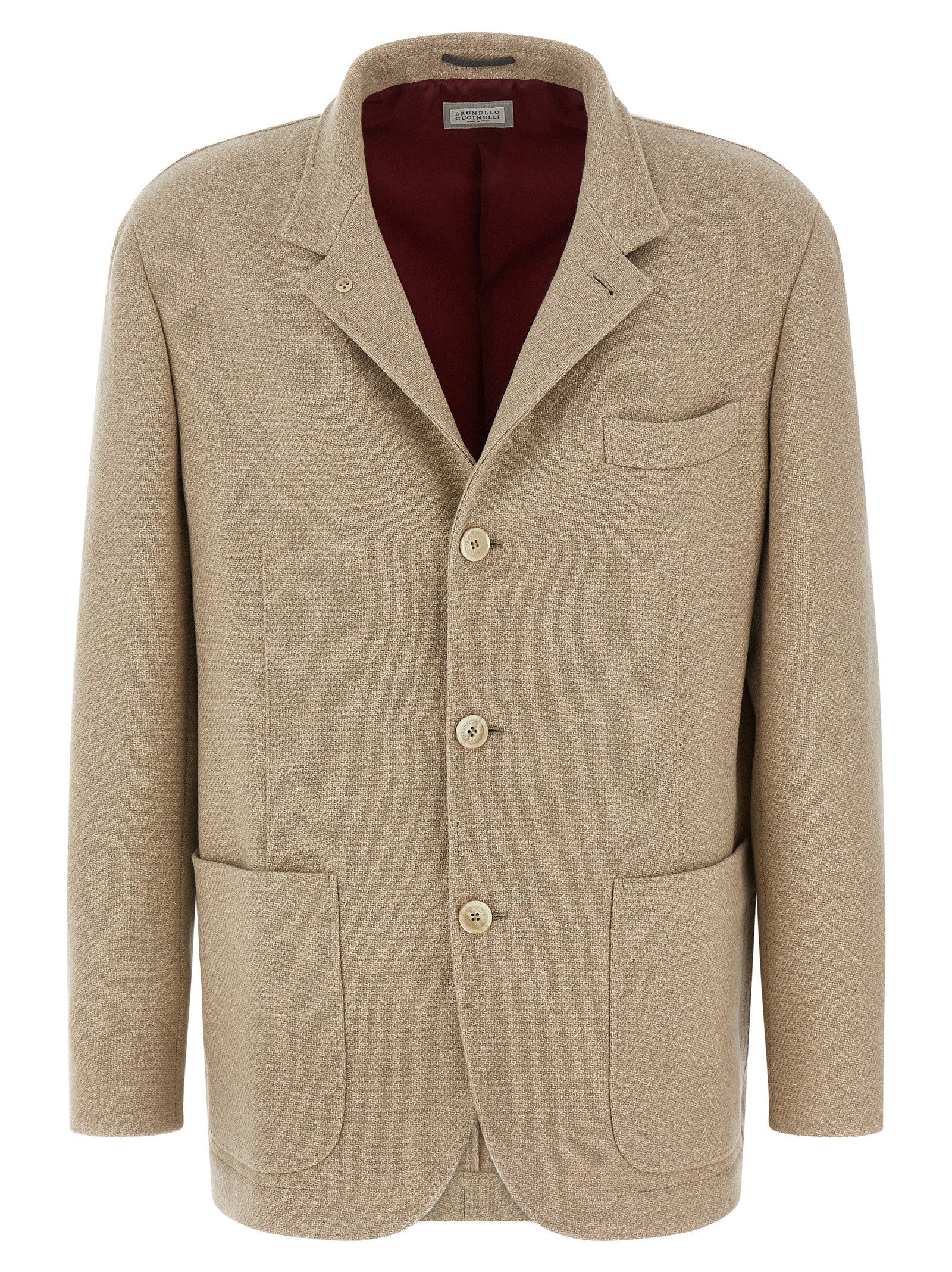BRUNELLO CUCINELLI - BRUNELLO CUCINELLI - Blazer jacket - Men’s Outerwear