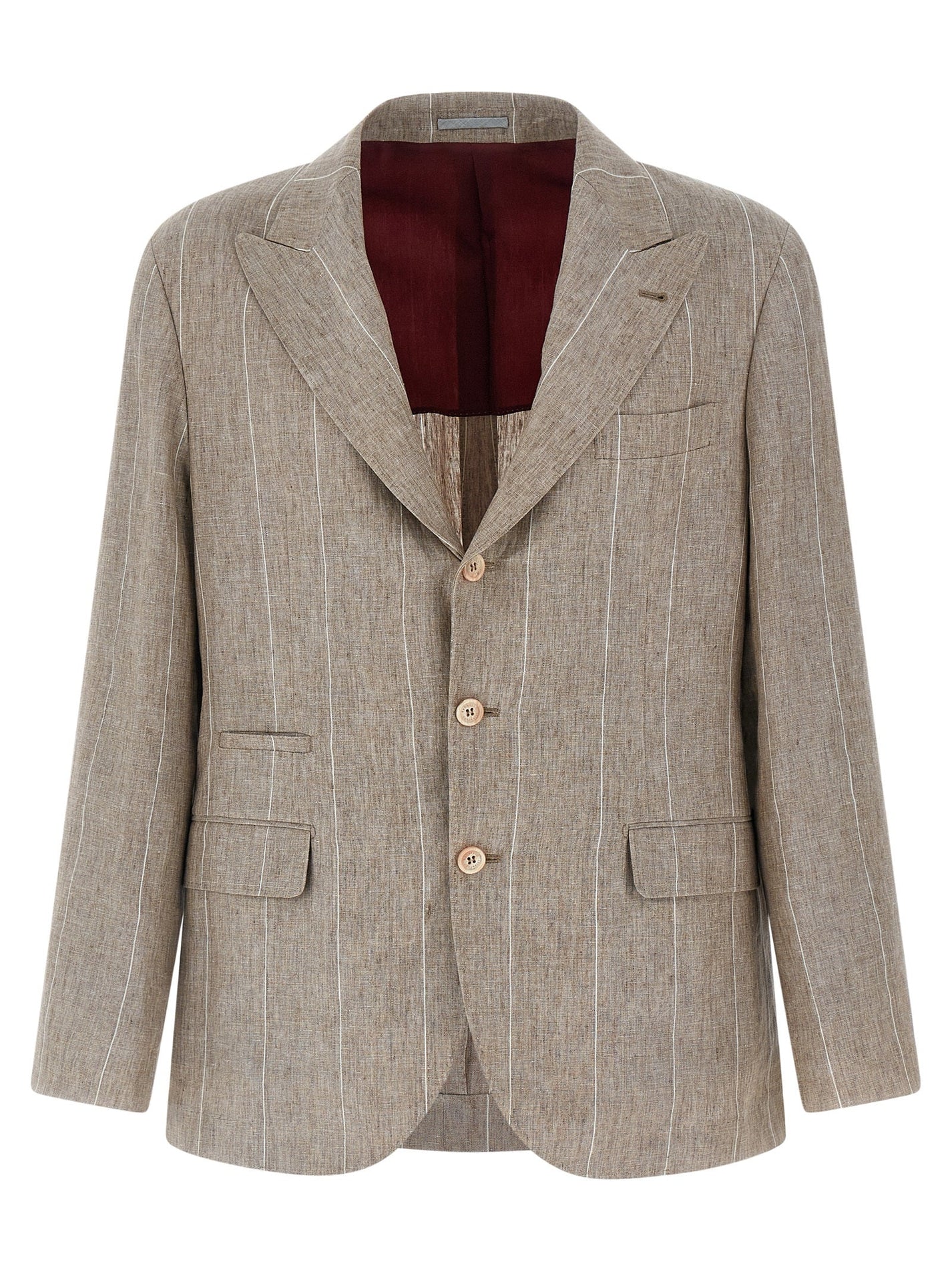 BRUNELLO CUCINELLI - BRUNELLO CUCINELLI - Striped blazer - Men’s Clothing