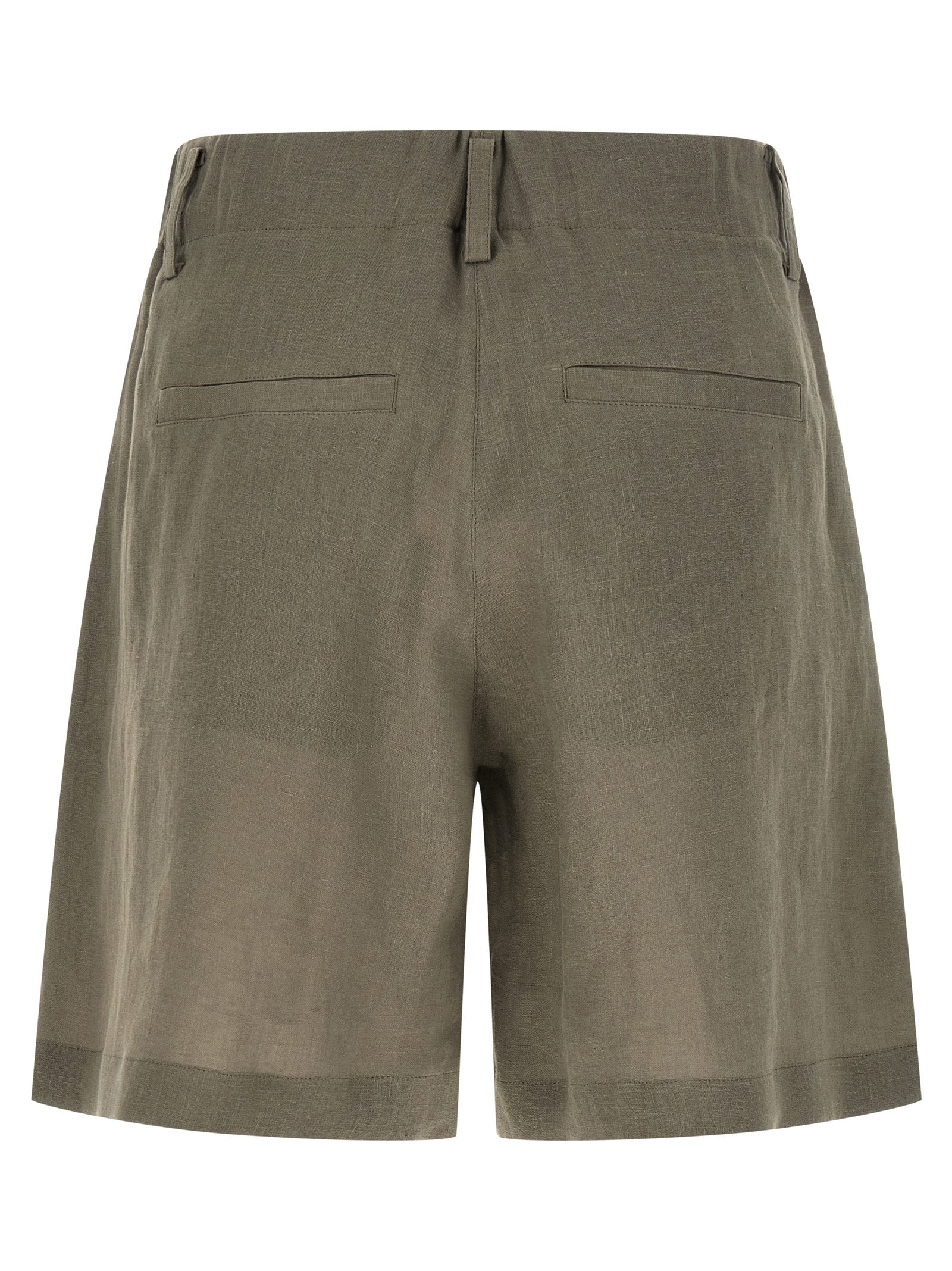 BRUNELLO CUCINELLI - BRUNELLO CUCINELLI - Linen shorts - Women’s Clothing