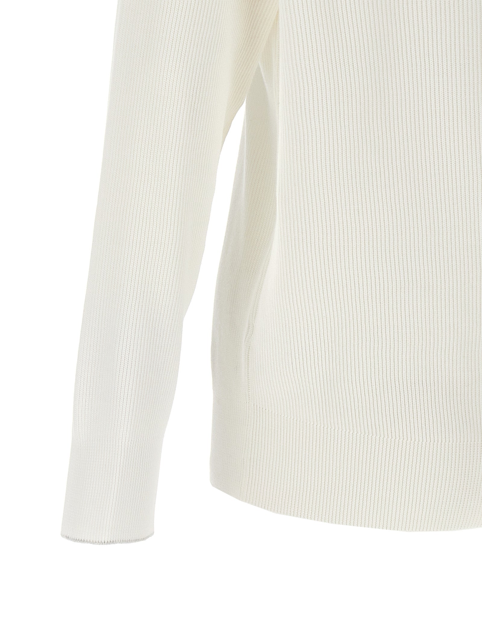 BRUNELLO CUCINELLI - BRUNELLO CUCINELLI - Ribbed polo shirt - Men’s Tops