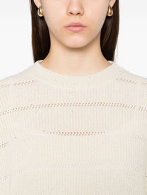 Brunello Cucinelli - Brunello Cucinelli Sweaters Beige - Topwear