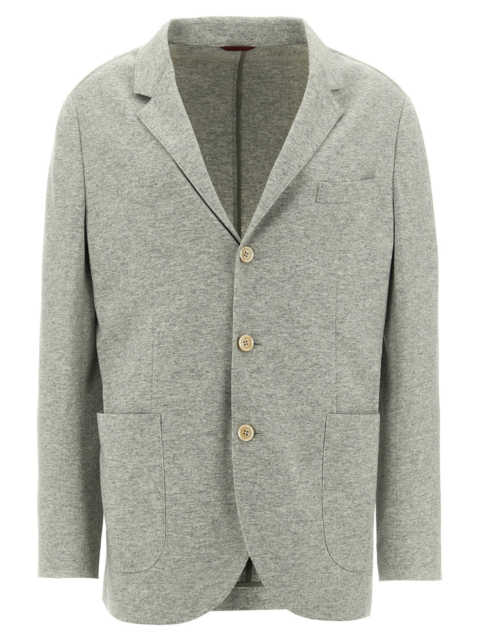 BRUNELLO CUCINELLI - BRUNELLO CUCINELLI - Single-breasted cashmere blazer - Men’s Clothing