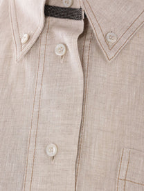 Brunello Cucinelli - Brunello Cucinelli long linen dress - Dresses
