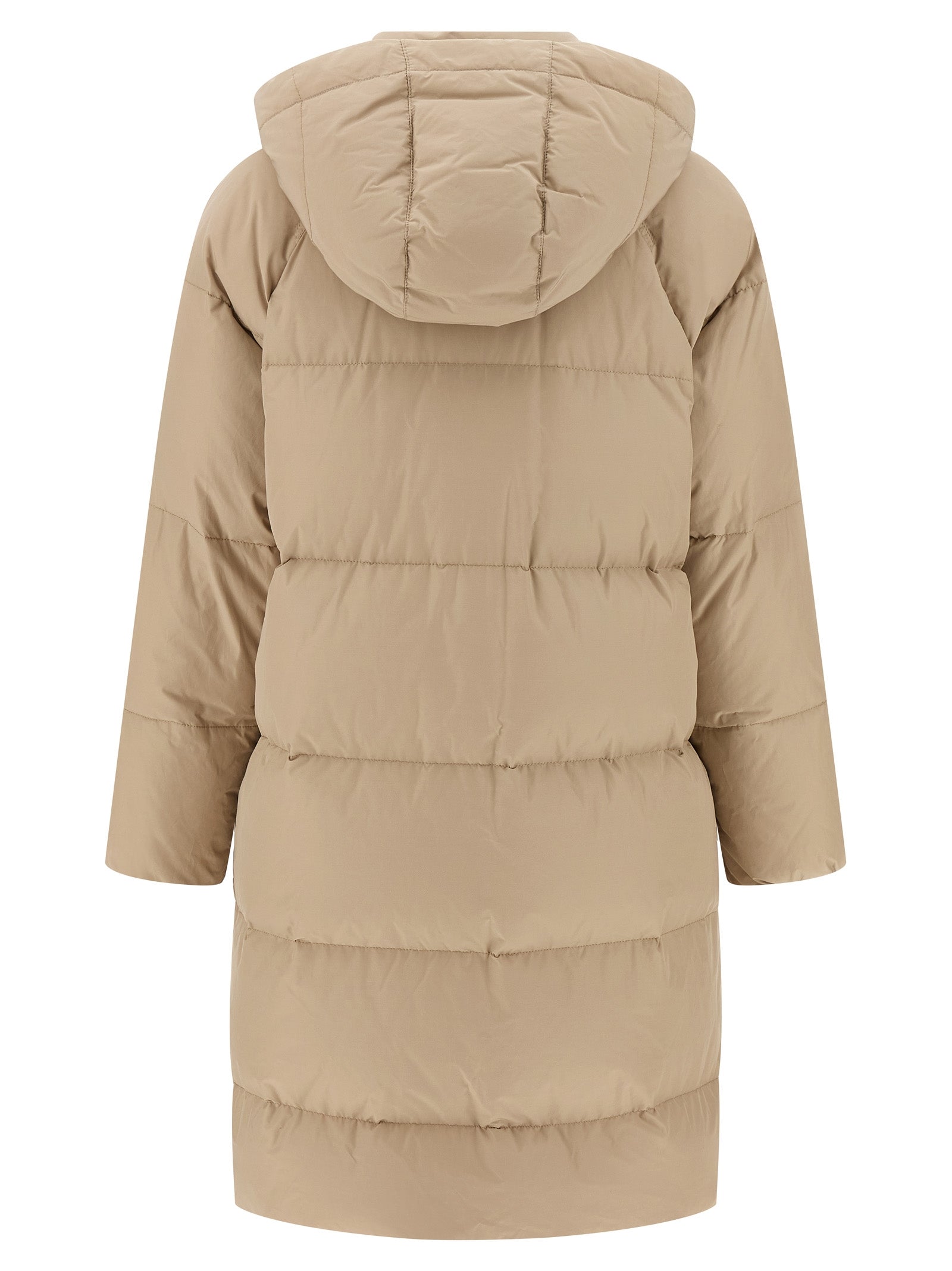 BRUNELLO CUCINELLI - BRUNELLO CUCINELLI - ’Shiny Zipper Pull’ down jacket - Women’s Outerwear