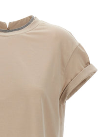 BRUNELLO CUCINELLI - BRUNELLO CUCINELLI - Monile T-shirt - Women’s Tops