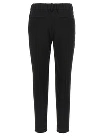 BRUNELLO CUCINELLI - BRUNELLO CUCINELLI - Silk blend pants - Women’s Pants