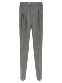 BRUNELLO CUCINELLI - BRUNELLO CUCINELLI - Mélange wool pants - Men’s Pants