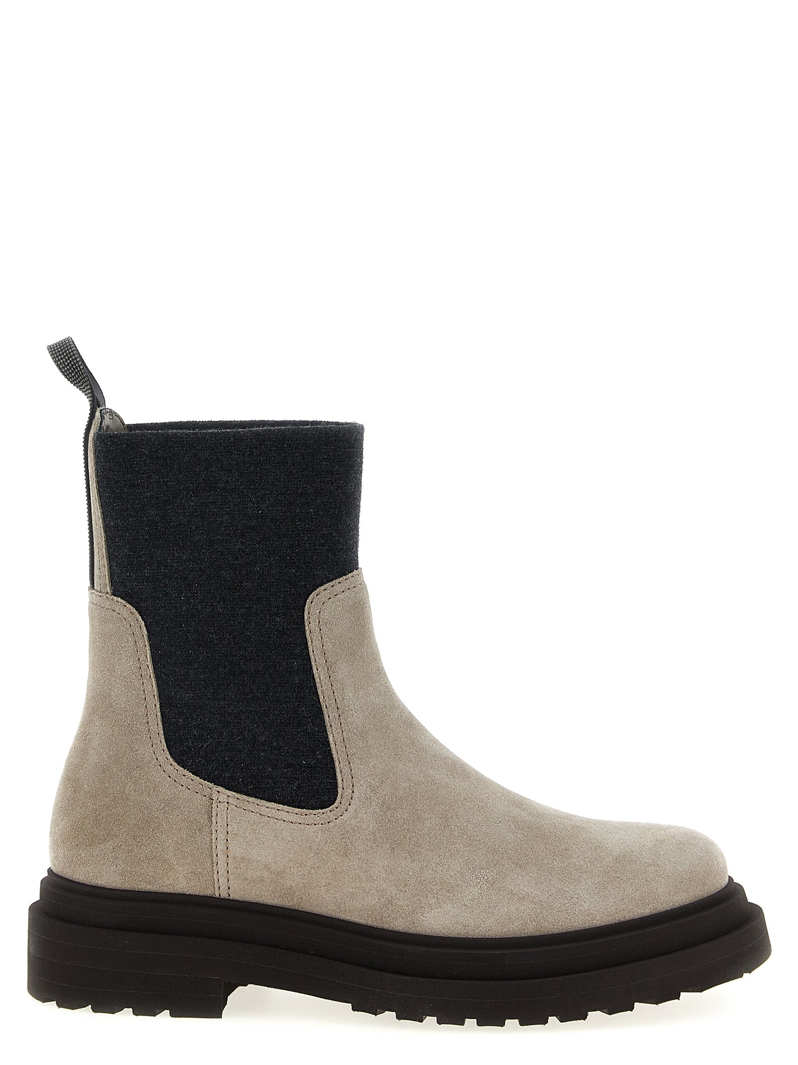 BRUNELLO CUCINELLI - BRUNELLO CUCINELLI - Precious Loop Detail ankle boots - Women’s Shoes
