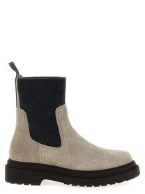 BRUNELLO CUCINELLI - BRUNELLO CUCINELLI - Precious Loop Detail ankle boots - Women’s Shoes