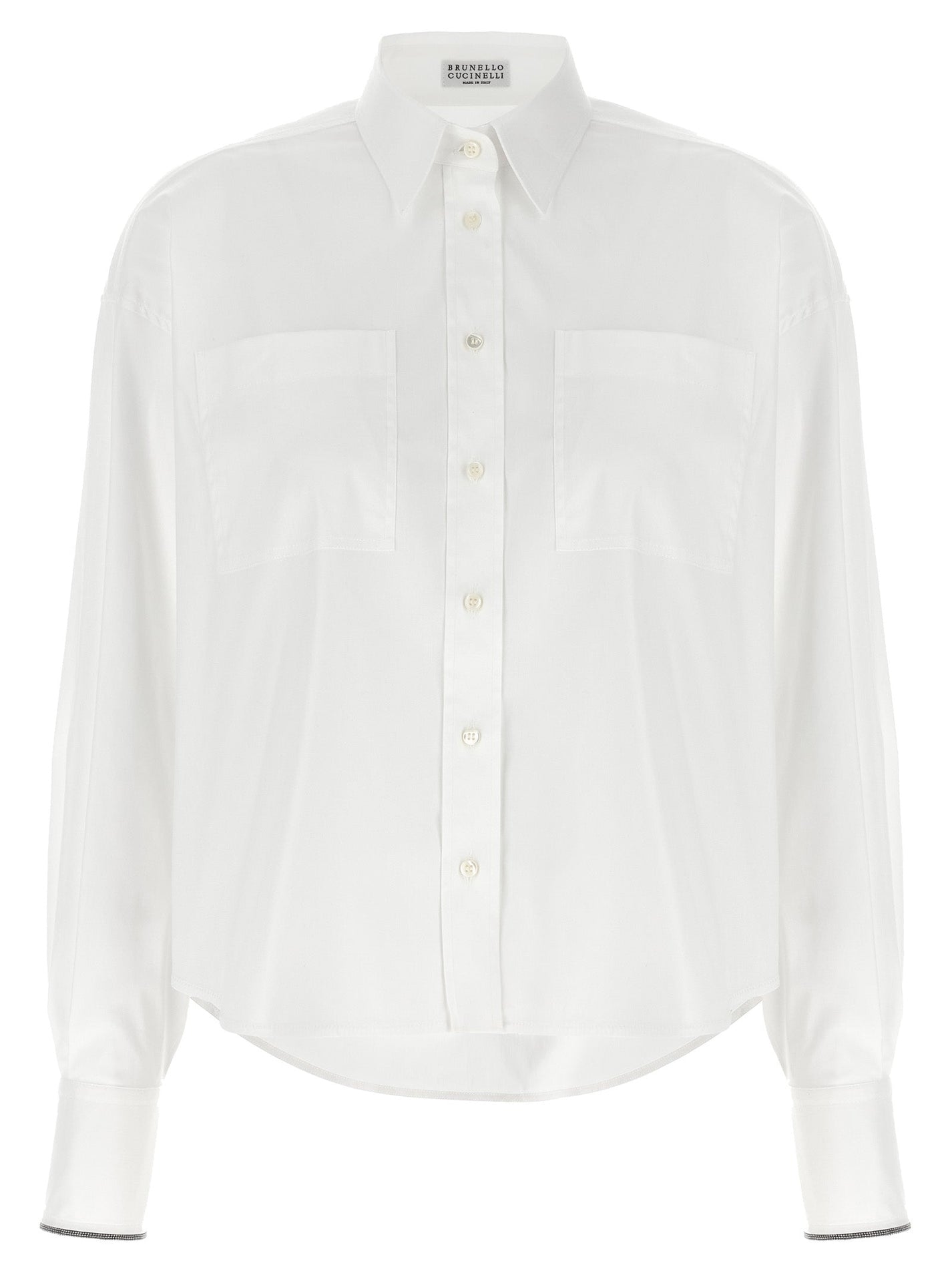 BRUNELLO CUCINELLI - BRUNELLO CUCINELLI - Monile Shirt - Women’s Top