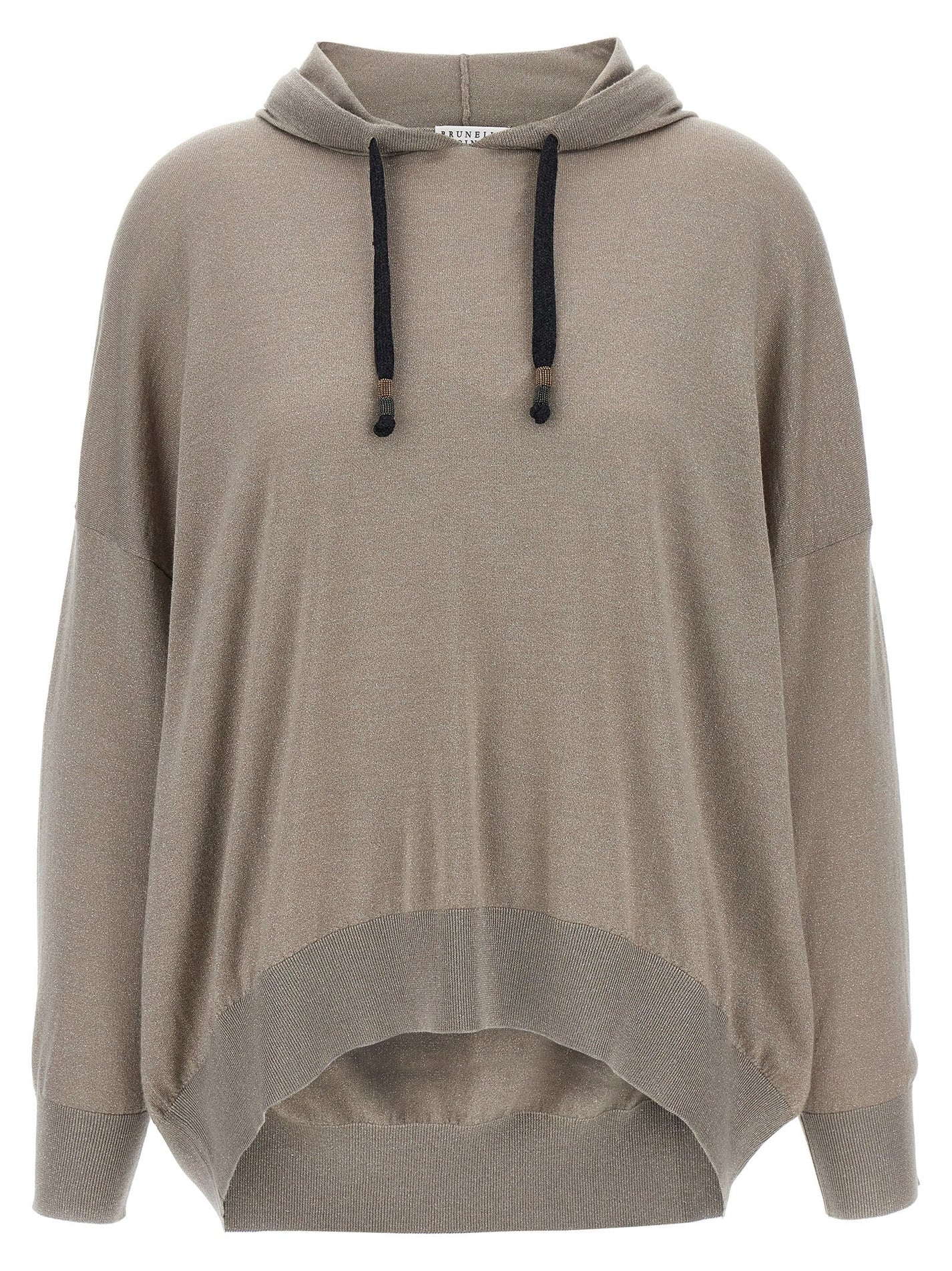 BRUNELLO CUCINELLI - BRUNELLO CUCINELLI - ’Sparkling’ hoodie - Women’s Sweatshirts
