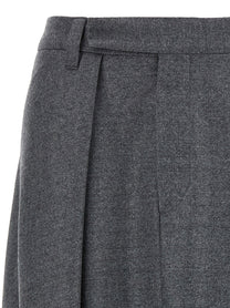 BRUNELLO CUCINELLI - BRUNELLO CUCINELLI - Asymmetrical wool skirt - Women’s Clothing
