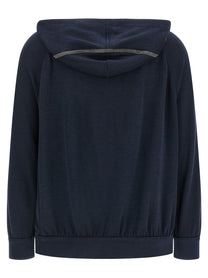 BRUNELLO CUCINELLI - BRUNELLO CUCINELLI - Monile hoodie - Women’s Sweatshirts