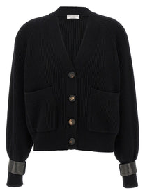 BRUNELLO CUCINELLI - BRUNELLO CUCINELLI - Monile cuff cardigan - Women’s Knitwear