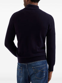 Brunello Cucinelli - Brunello Cucinelli Sweaters Blue - Topwear