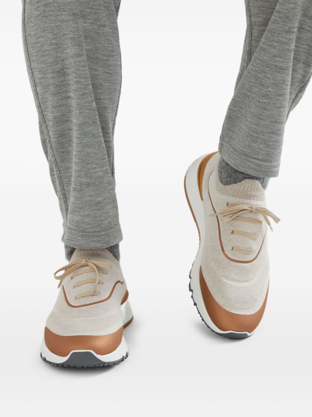 Brunello Cucinelli - Brunello Cucinelli Sneakers Beige - Sneakers