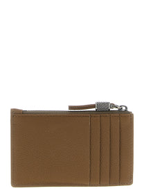 BRUNELLO CUCINELLI - BRUNELLO CUCINELLI - ’Shiny Zipper Pull’ card holder - Women’s Accessories
