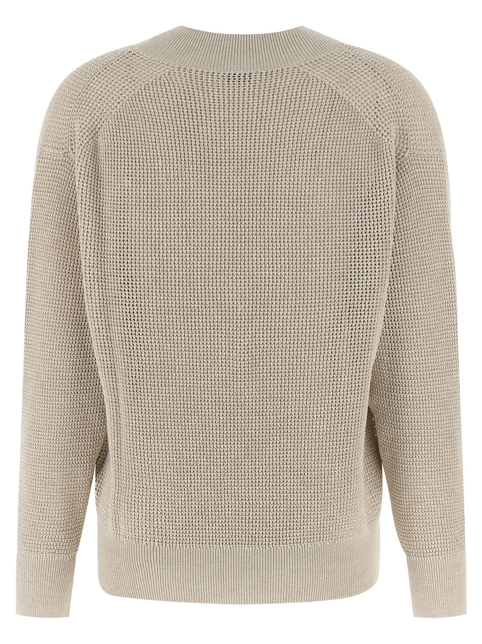 BRUNELLO CUCINELLI - BRUNELLO CUCINELLI - Openwork sweater - Women’s Knitwear