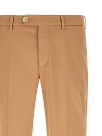 BRUNELLO CUCINELLI - BRUNELLO CUCINELLI - American Pima Cotton pants - Men’s Pants