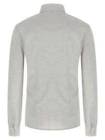 BRUNELLO CUCINELLI - BRUNELLO CUCINELLI - Piqué cotton shirt - Men’s Tops