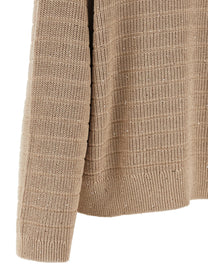 BRUNELLO CUCINELLI - BRUNELLO CUCINELLI - Diamond Cotton sweater - Women’s Knitwear