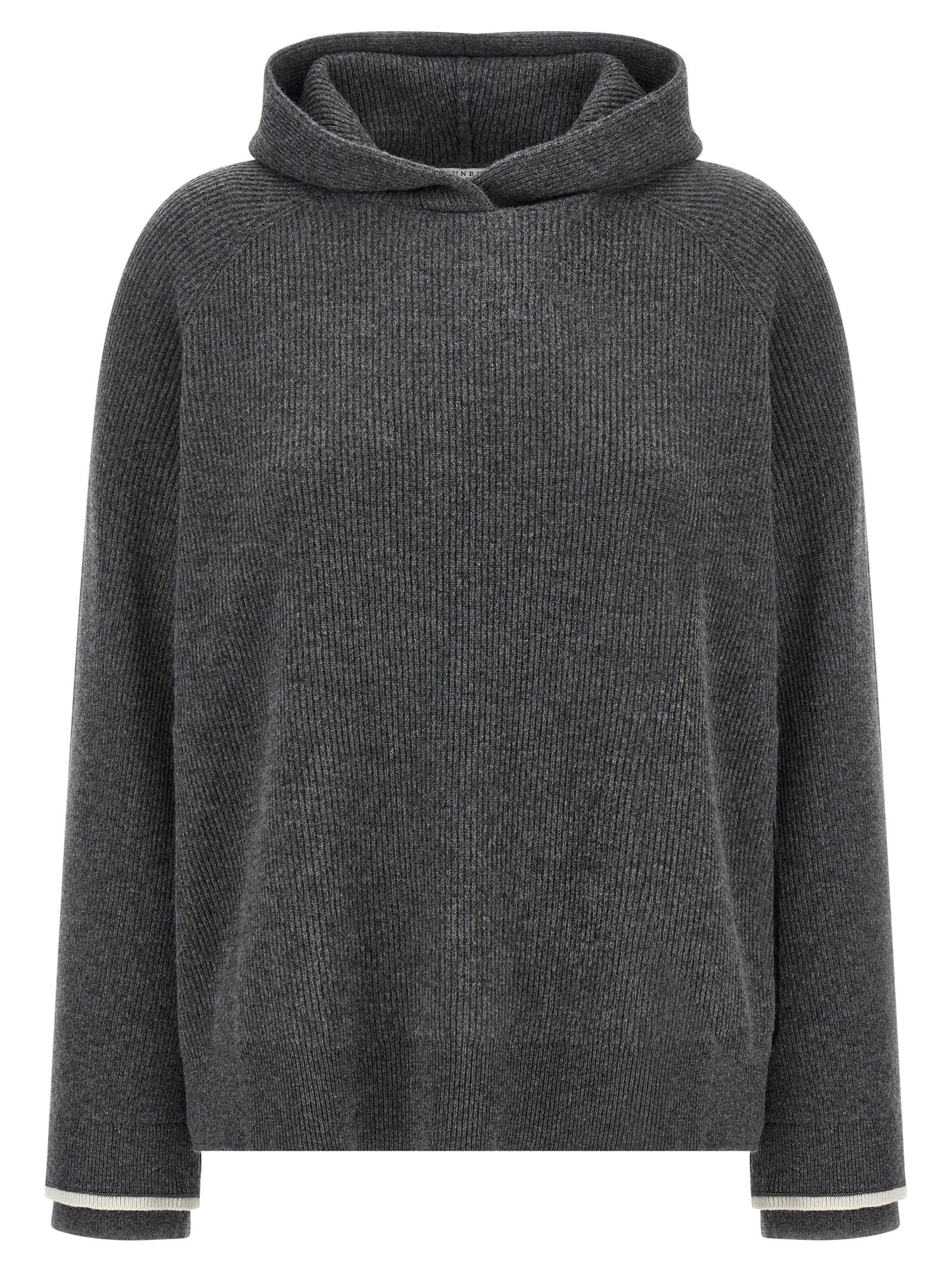 BRUNELLO CUCINELLI - BRUNELLO CUCINELLI - Hooded sweater - Women’s Knitwear