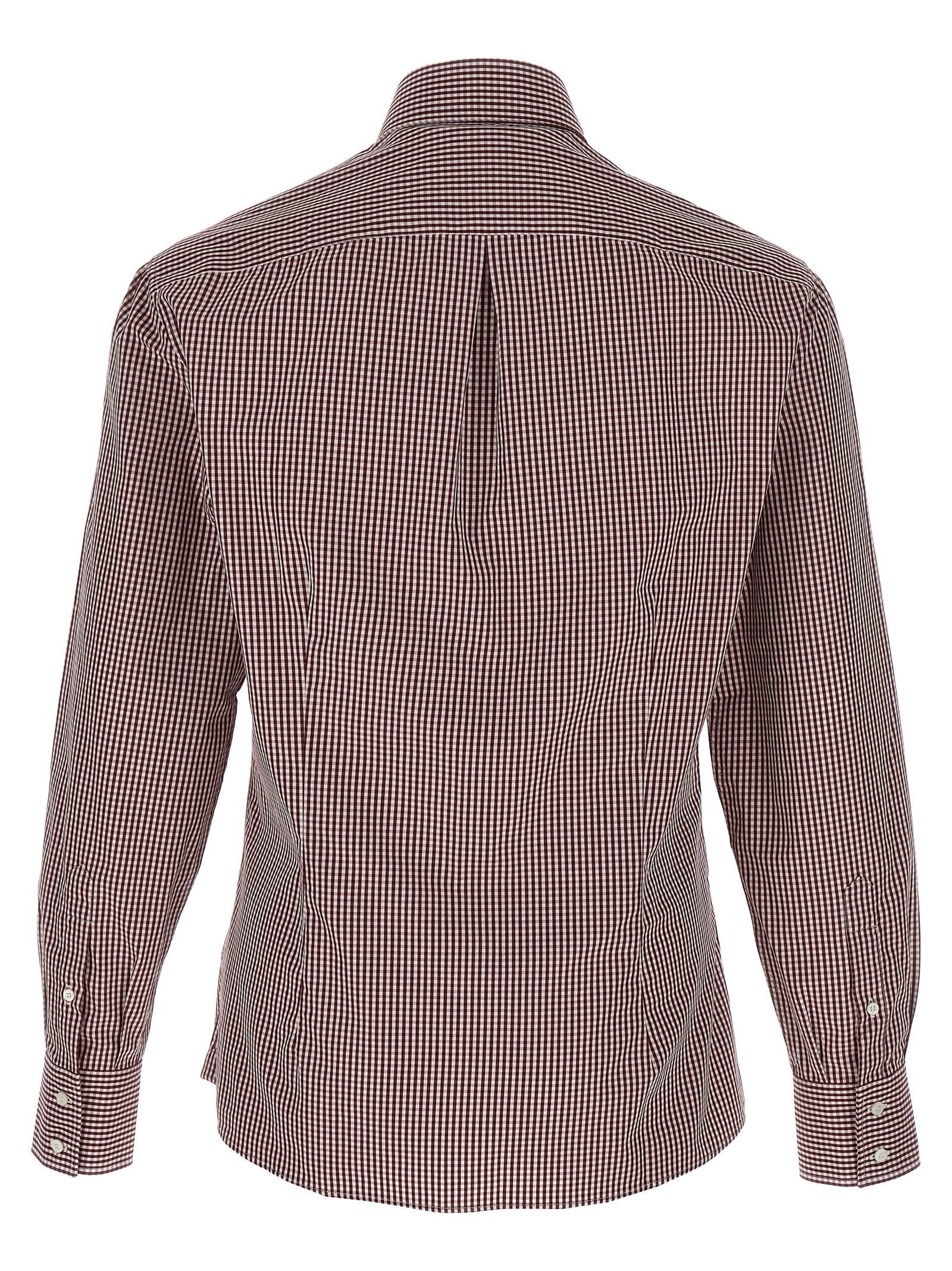 BRUNELLO CUCINELLI - BRUNELLO CUCINELLI - Check shirt - Men’s Tops