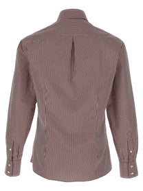 BRUNELLO CUCINELLI - BRUNELLO CUCINELLI - Check shirt - Men’s Tops