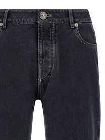 BRUNELLO CUCINELLI - BRUNELLO CUCINELLI - Garment-dyed jeans - Men’s Bottoms