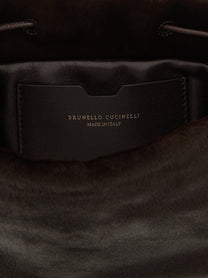 BRUNELLO CUCINELLI - BRUNELLO CUCINELLI - ’Bucket Mellow’ mini crossbody bag - Women’s Bags