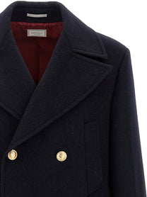 BRUNELLO CUCINELLI - BRUNELLO CUCINELLI - Wool coat - Men’s Outerwear